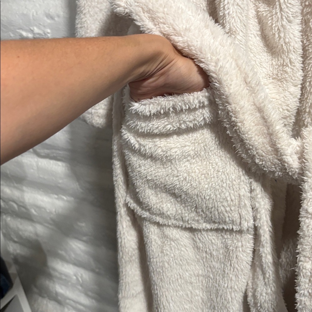 Papinelle Cosy Plush Mid-Length Robe - Picture 8 of 12